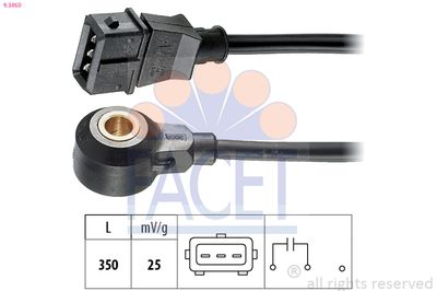 Knock Sensor FACET 9.3050