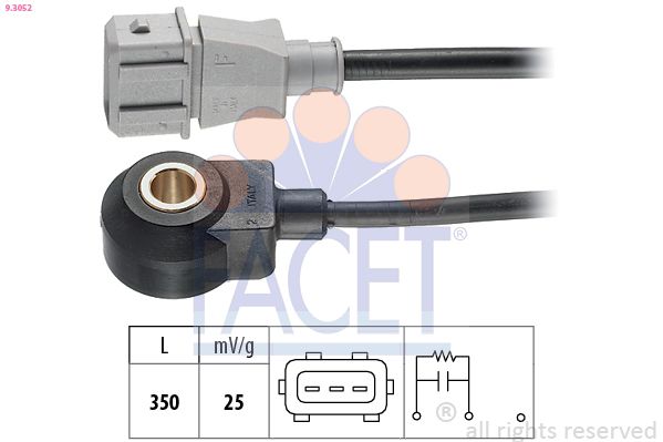 FACET 9.3052 Knock Sensor