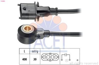 Knock Sensor FACET 9.3066