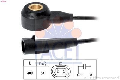 Knock Sensor FACET 9.3079