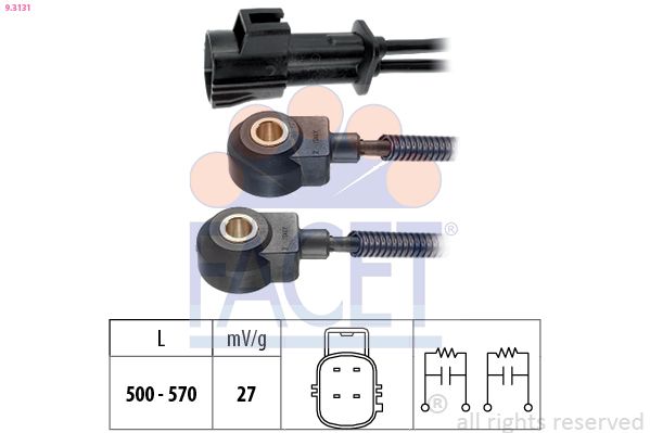 FACET 9.3131 Knock Sensor