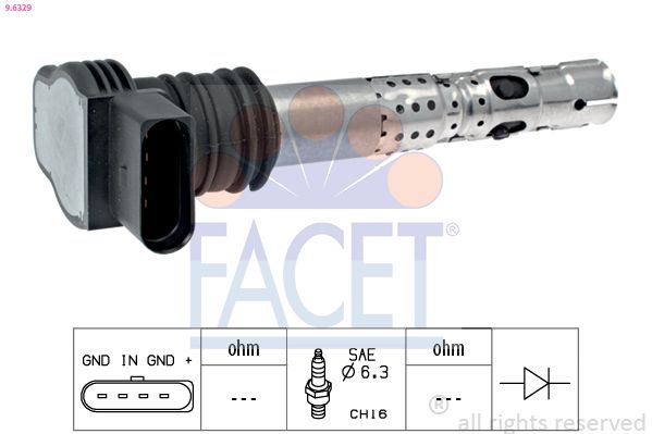 FACET 9.6329 Ignition Coil