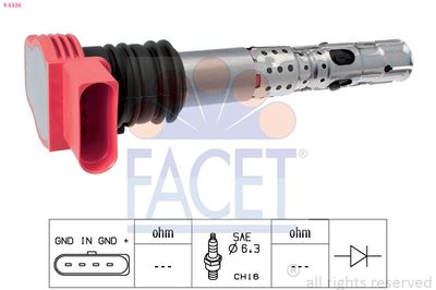 Ignition Coil FACET 9.6336