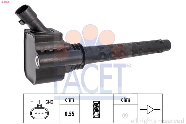 FACET 9.6388 Ignition Coil