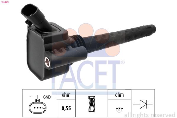 FACET 9.6449 Ignition Coil