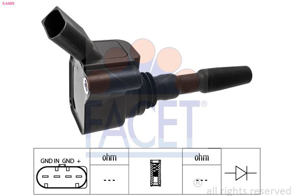 FACET 9.6499 Ignition Coil
