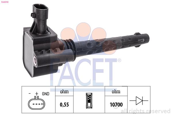 FACET 9.6510 Ignition Coil