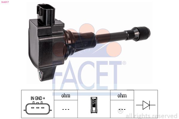 FACET 9.6517 Ignition Coil