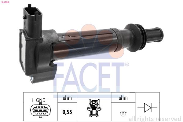 FACET 9.6520 Ignition Coil