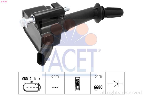 FACET 9.6531 Ignition Coil
