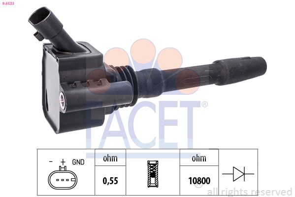 FACET 9.6533 Ignition Coil