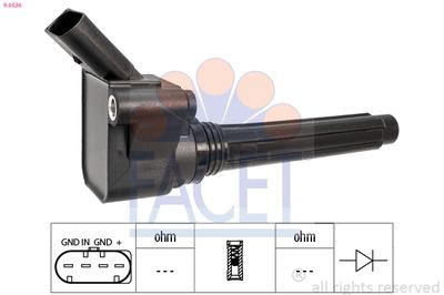 Ignition Coil FACET 9.6536