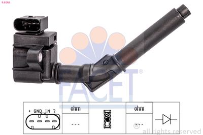 Ignition Coil FACET 9.6548