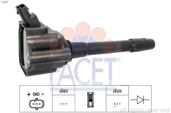 FACET 9.6551 Ignition Coil