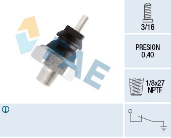 Oil Pressure Switch FAE 12180
