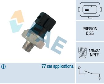 Oil Pressure Switch FAE 12470