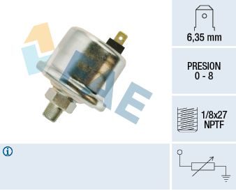 FAE 14021 Sensor, oil pressure