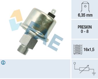 Sensor, oil pressure FAE 14501