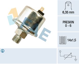Sensor, oil pressure FAE 14520