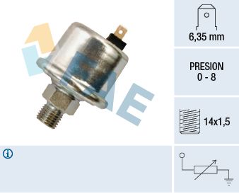 Sensor, oil pressure FAE 14530