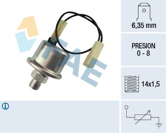 Sensor, oil pressure FAE 14551
