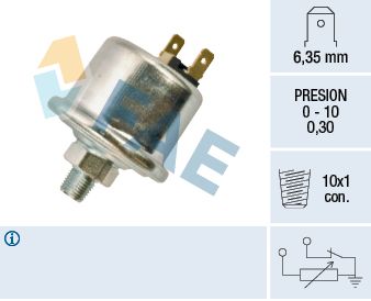 FAE 14590 Sensor, oil pressure