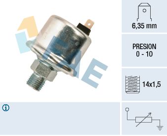 Sensor, oil pressure FAE 14630