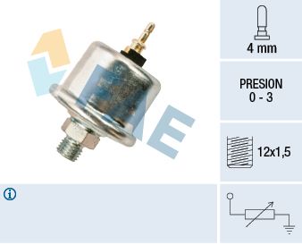 FAE 14730 Sensor, oil pressure