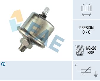 Sensor, oil pressure FAE 14810