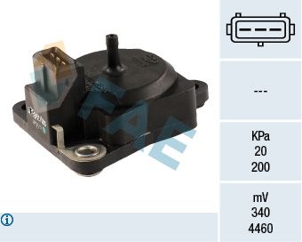 Sensor, intake manifold pressure FAE 15008