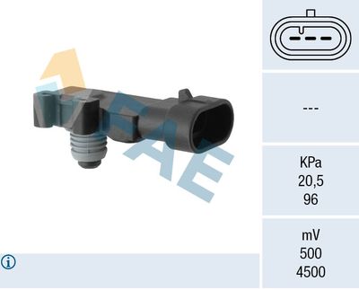 Sensor, intake manifold pressure FAE 15013