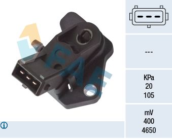Sensor, intake manifold pressure FAE 15014