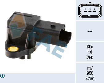 Sensor, intake manifold pressure FAE 15017