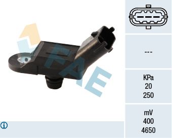 FAE 15019 Sensor, intake manifold pressure