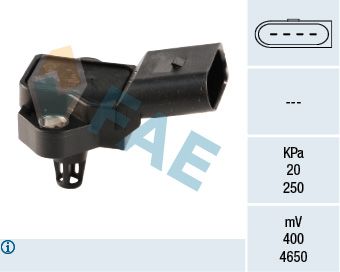 FAE 15026 Sensor, boost pressure