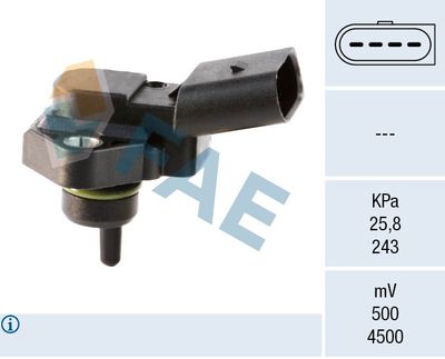 Sensor, boost pressure FAE 15030