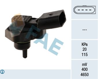 Sensor, intake manifold pressure FAE 15031