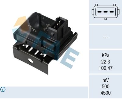Sensor, intake manifold pressure FAE 15047