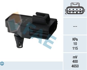 Sensor, intake manifold pressure FAE 15049