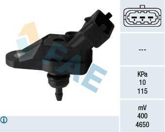 Sensor, boost pressure FAE 15054