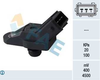 Sensor, intake manifold pressure FAE 15058