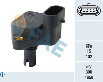 Sensor, intake manifold pressure FAE 15063