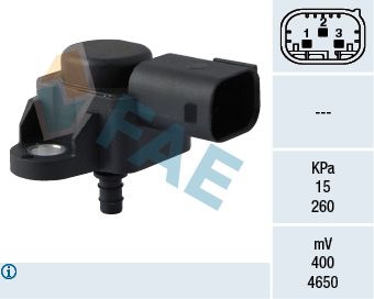 Sensor, boost pressure FAE 15074