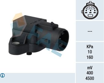 FAE 15076 Sensor, intake manifold pressure