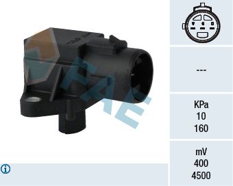 Sensor, intake manifold pressure FAE 15077