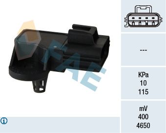 FAE 15088 Sensor, intake manifold pressure