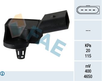 Sensor, intake manifold pressure FAE 15090