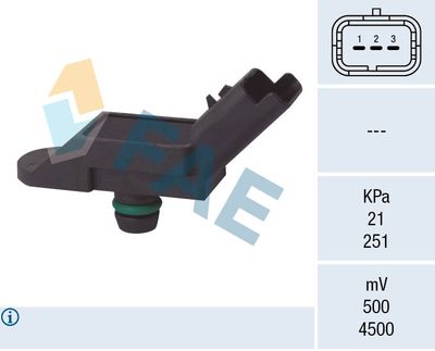 Sensor, intake manifold pressure FAE 15091
