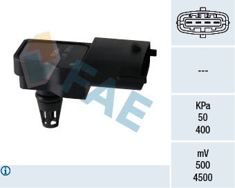 FAE 15096 Sensor, intake manifold pressure