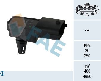 FAE 15097 Sensor, intake manifold pressure